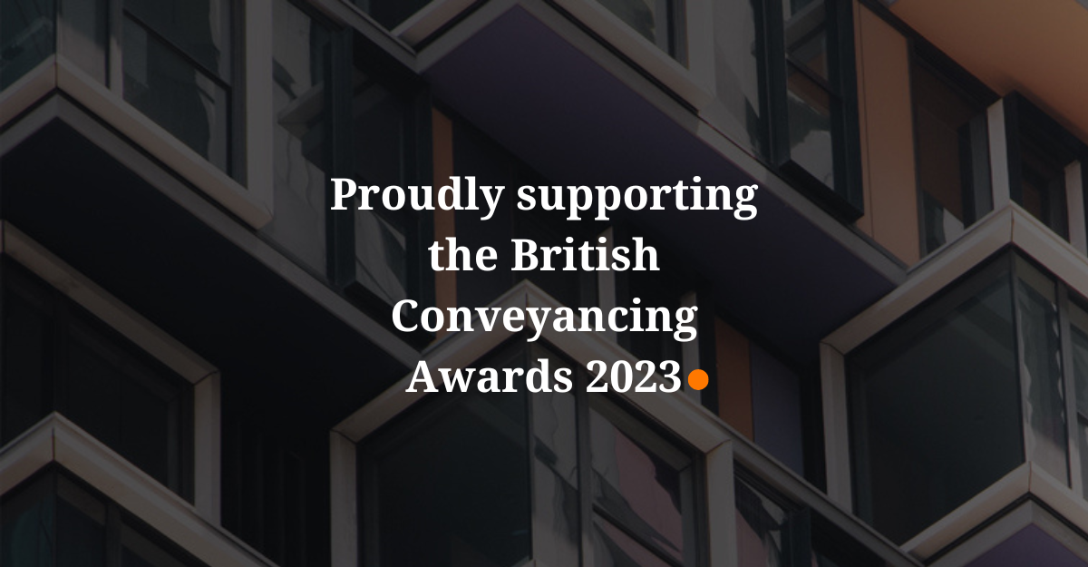 Proudly supporting the British Conveyancing Awards 2023