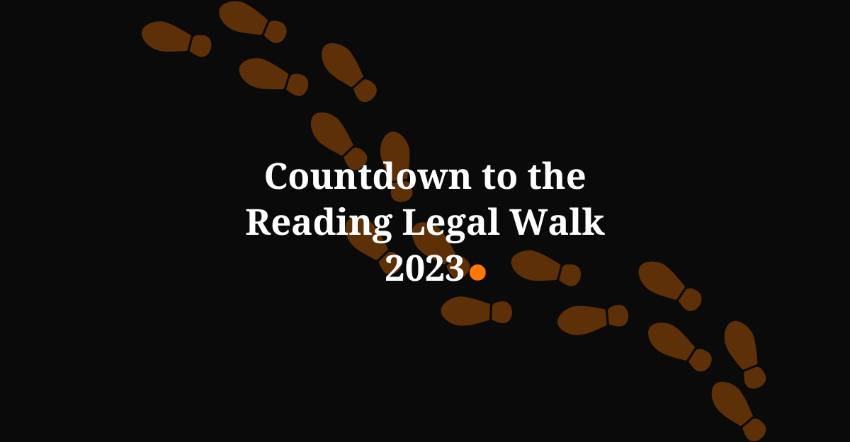 Countdown to the Reading Legal Walk 2023