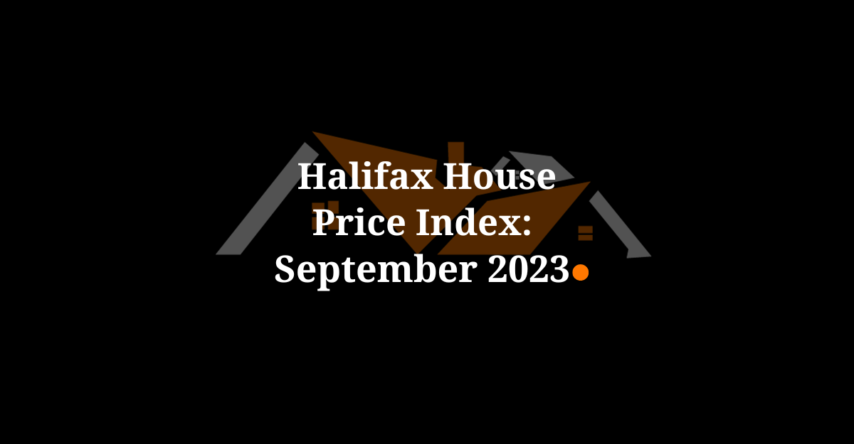 Halifax House Price Index: September 2023