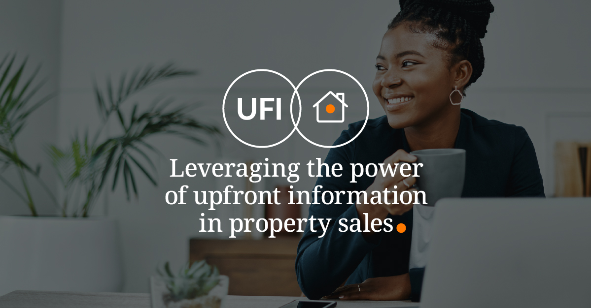Leveraging the power of upfront information in property sales