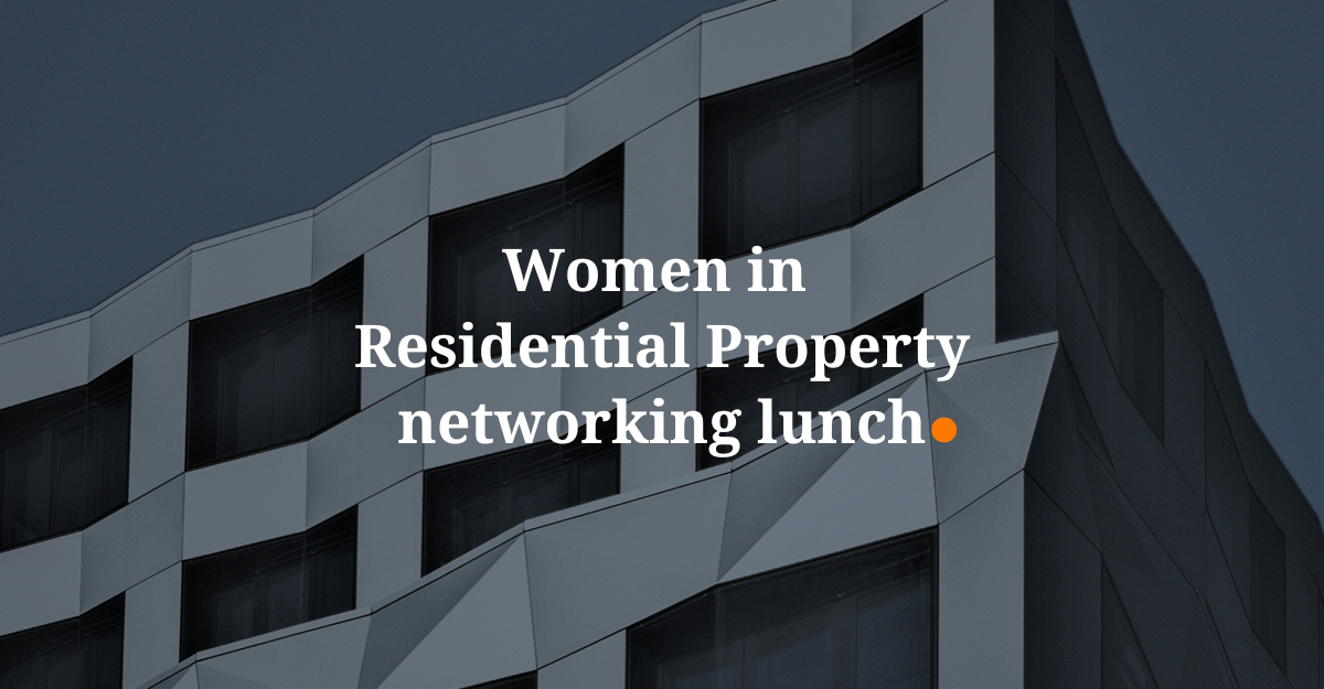 Women in Residential Property networking lunch