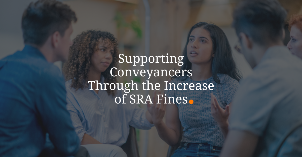 supporting conveyancers through the increase of sra fines